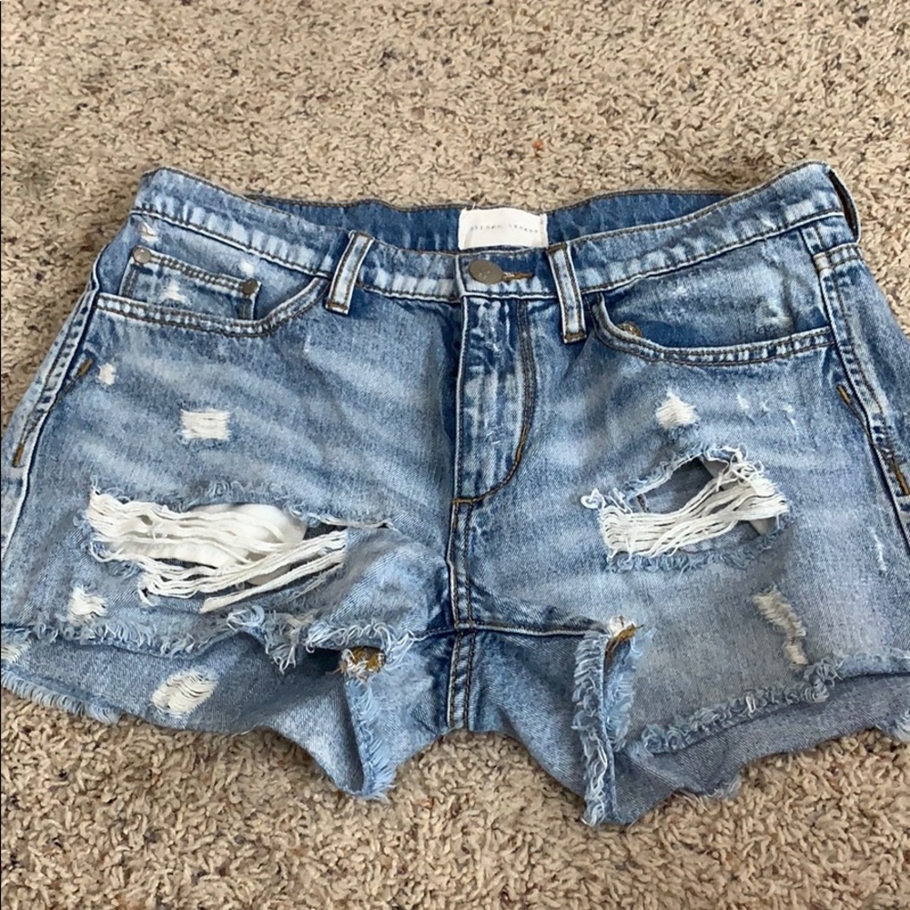 Blue Jean Shorts